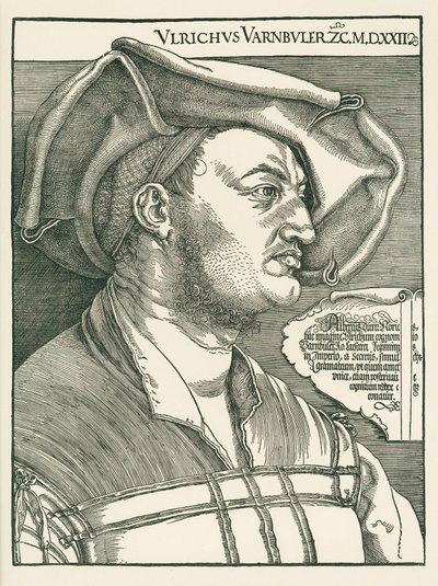 Portret Ulricha Varnbuelera autorstwa Albrecht Dürer or Duerer