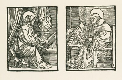 Święta Birgitta i Piotr z Almastry autorstwa Albrecht Dürer or Duerer