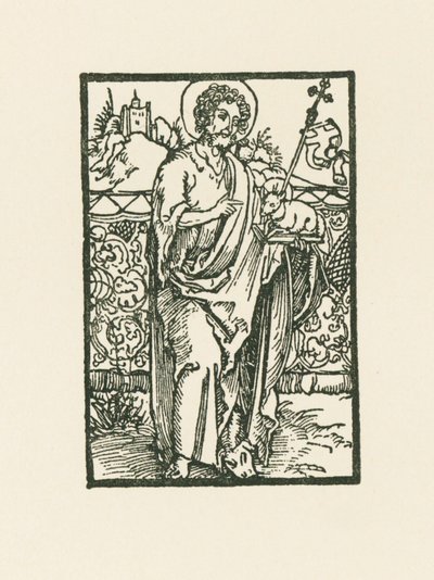 Święty Jan Chrzciciel autorstwa Albrecht Dürer or Duerer