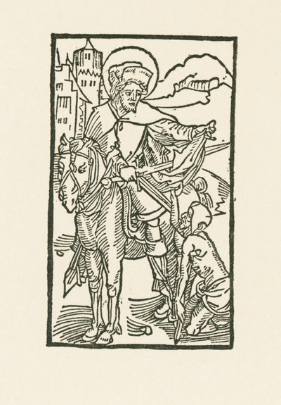 Święty Marcin z Tours autorstwa Albrecht Dürer or Duerer