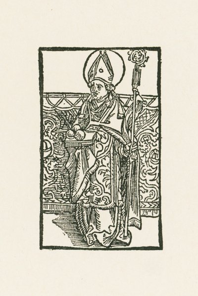 Święty Mikołaj autorstwa Albrecht Dürer or Duerer