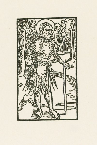 Święty Onofriusz autorstwa Albrecht Dürer or Duerer
