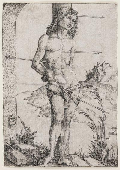 Św. Sebastian w Kolumnie autorstwa Albrecht Dürer