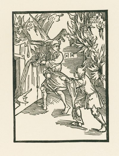 Syn zapomniał o sobie autorstwa Albrecht Dürer or Duerer