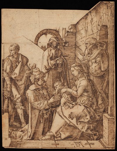 Pokłon Trzech Króli autorstwa Albrecht Dürer