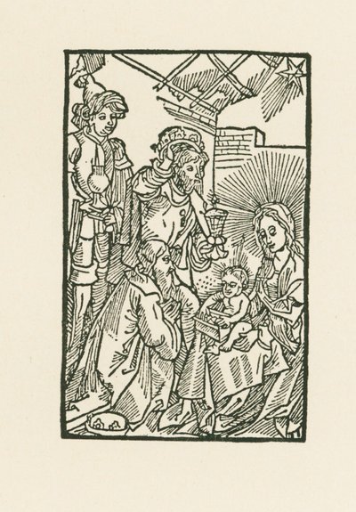 Adoracja Trzech Króli autorstwa Albrecht Dürer or Duerer