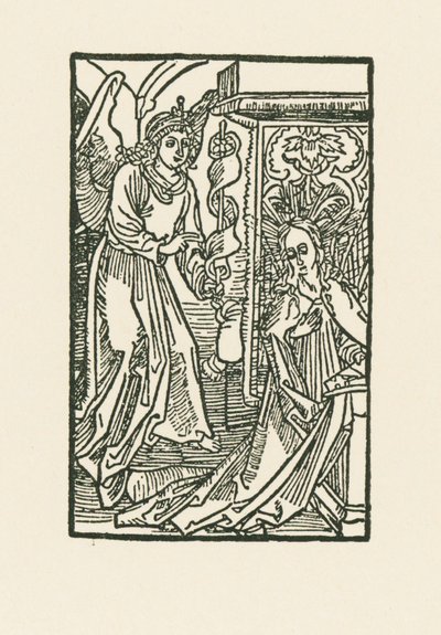 Zwiastowanie autorstwa Albrecht Dürer or Duerer