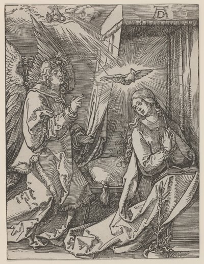 Zwiastowanie, czyli Die Verkundigung autorstwa Albrecht Dürer