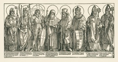 Austriaccy święci autorstwa Albrecht Dürer or Duerer