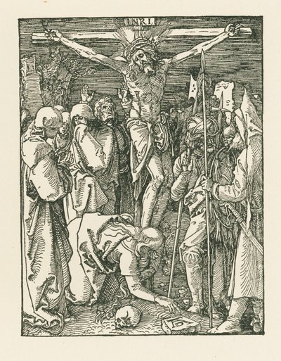 Ukrzyżowanie, ok. 1509 (drzeworyt) autorstwa Albrecht Dürer or Duerer