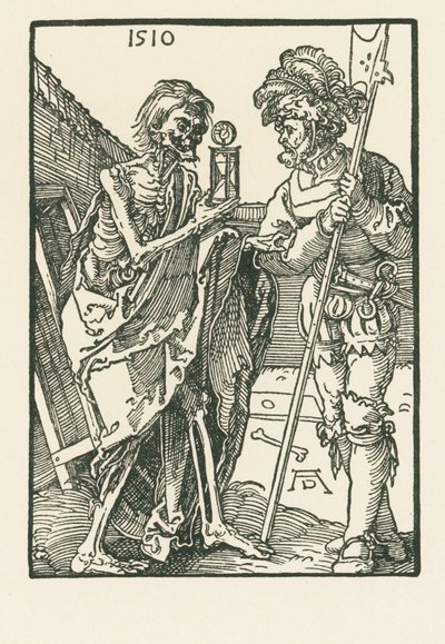 Śmierć i Landsknecht autorstwa Albrecht Dürer or Duerer