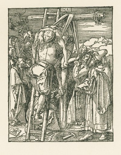 Zejście z krzyża, ok. 1509-10 (drzeworyt) autorstwa Albrecht Dürer or Duerer