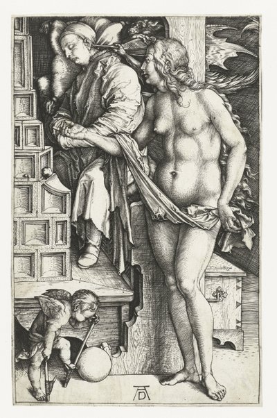 Sen Doktora autorstwa Albrecht Dürer or Duerer