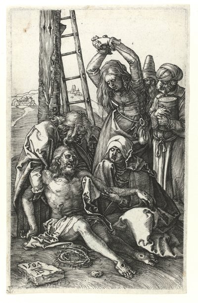 Opłakiwanie Chrystusa autorstwa Albrecht Dürer