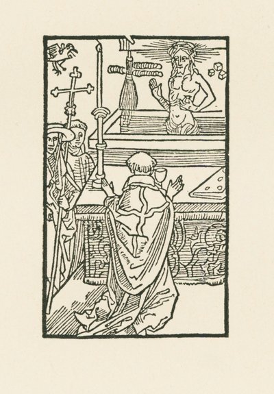 Msza świętego Grzegorza autorstwa Albrecht Dürer or Duerer