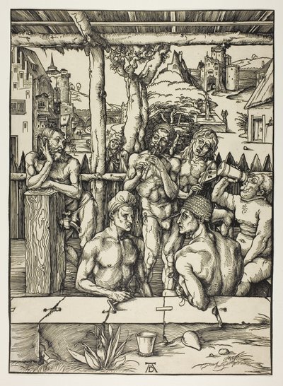 Kąpiel męska autorstwa Albrecht Dürer