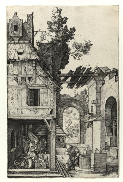 Narodzenia, 1504 autorstwa Albrecht Dürer