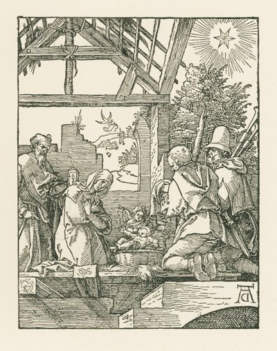 Narodzenie Pańskie, ok. 1510 (drzeworyt) autorstwa Albrecht Dürer or Duerer