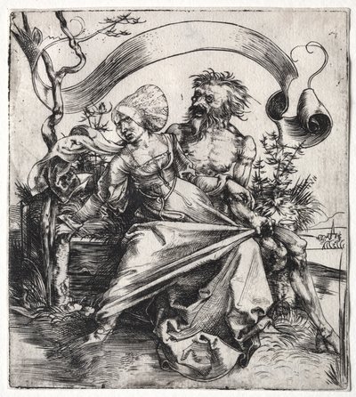 Ravisher, ok. 1900 1495 (ryc.) autorstwa Albrecht Dürer or Duerer