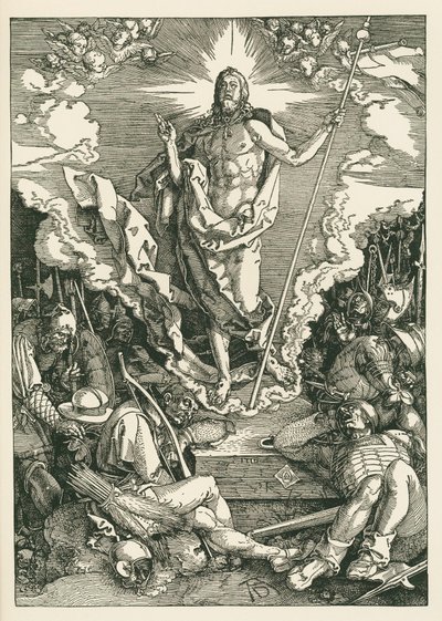 Zmartwychwstanie Chrystusa autorstwa Albrecht Dürer or Duerer