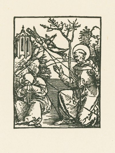Napiętnowanie świętego Franciszka autorstwa Albrecht Dürer or Duerer
