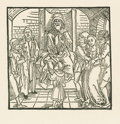 Wyrok Salomona autorstwa Albrecht Dürer or Duerer