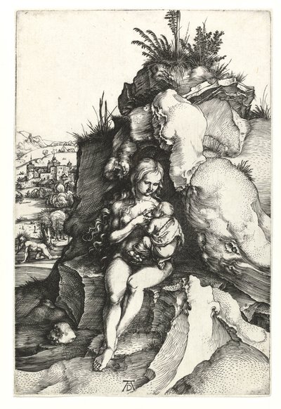 Pokuta św. Jana Chryzostoma, 1496 autorstwa Albrecht Dürer