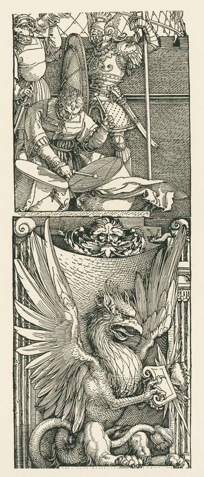 Łuk triumfalny cesarza Maksymiliana I autorstwa Albrecht Dürer or Duerer