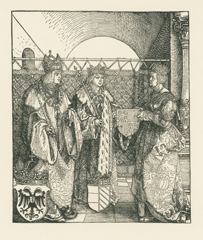 Łuk triumfalny cesarza Maksymiliana I autorstwa Albrecht Dürer or Duerer