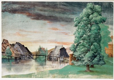 Weidenmuehle - Młyn pod wierzbami autorstwa Albrecht Dürer or Duerer