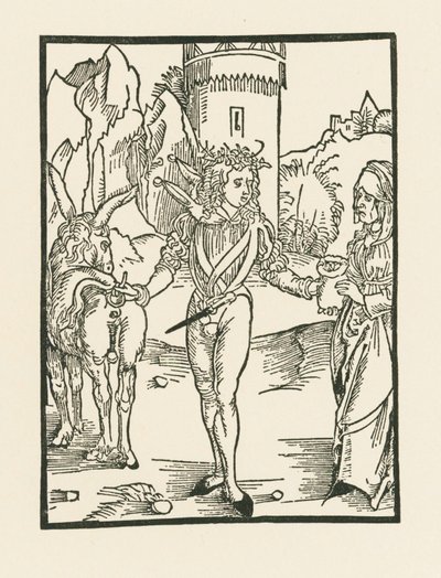 Falowanie przez dobrą wolę autorstwa Albrecht Dürer or Duerer