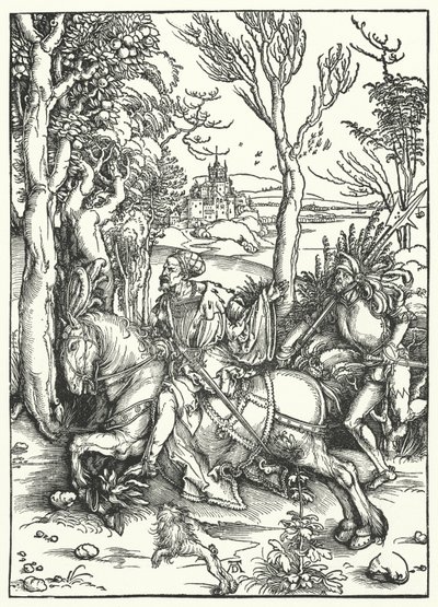 Rycerz i Landsknecht autorstwa Albrecht Dürer