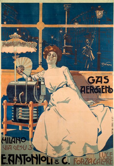Plakat reklamowy Antonioli