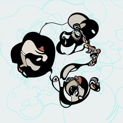 Abstrakcyjne, płynne kształty autorstwa Alejandra Winkhaus