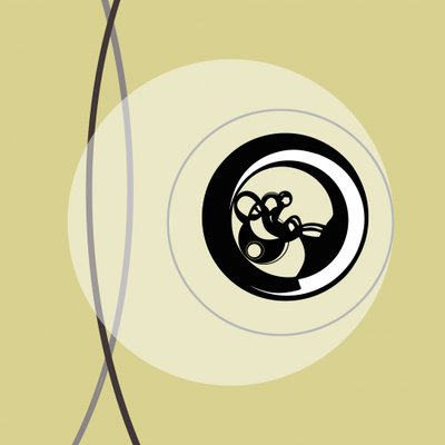 Abstrakcyjne wirujące koła autorstwa Alejandra Winkhaus