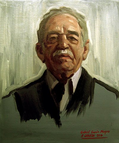 Gabriel Garcia Marquez polonês autorstwa Alejandro Cabeza