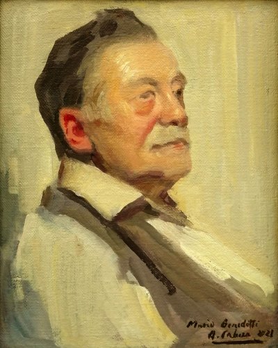 Mario Benedettiego autorstwa Alejandro Cabeza