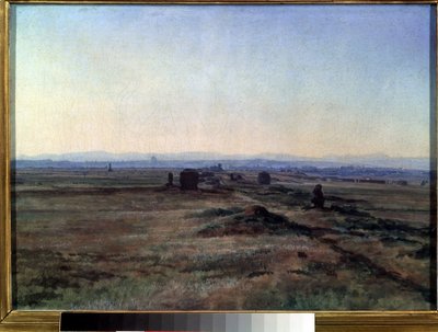 „Widok Via Appia (Drogi Appijskiej) o zachodzie słońca” Obraz Aleksandra Iwanowa (1806-1858) 1845 Państwowa Galeria Trietiakowska, Moskwa autorstwa Aleksandr Andreevich Ivanov
