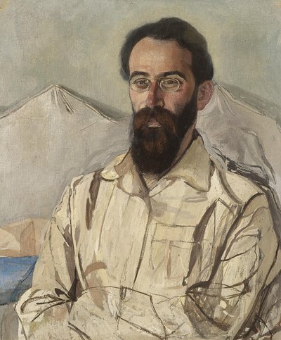 Portret Friedricha Eduardovicha Krimmera 1888-1963, 1919 autorstwa Aleksandr Jakovlevic Golovin
