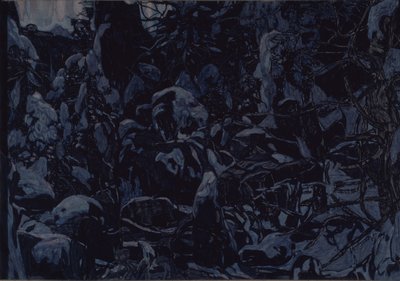 Scenografia do baletu Solveig do muzyki E. Griegsa, 1922 autorstwa Aleksandr Jakovlevic Golovin