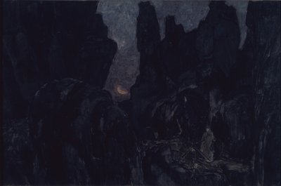 Scenografia do opery Carmen G. Bizeta, 1908 autorstwa Aleksandr Jakovlevic Golovin