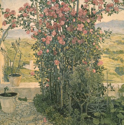 Dolina w Umbrii autorstwa Aleksandr Jakovlevic Golovin
