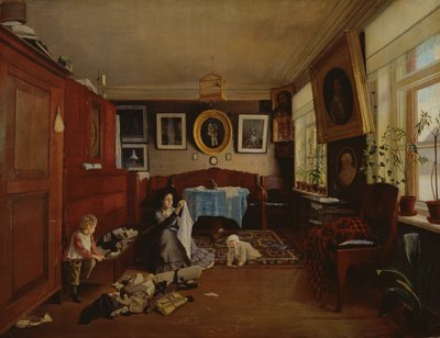 Wnętrze, 1879 autorstwa Aleksei Alekseevich Bobrov