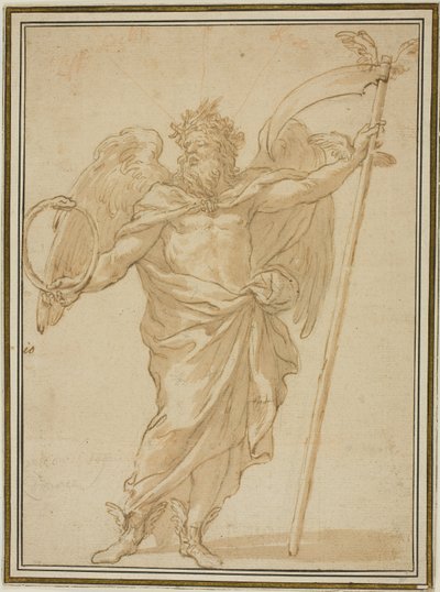 Ojciec Czas autorstwa Alessandro Algardi
