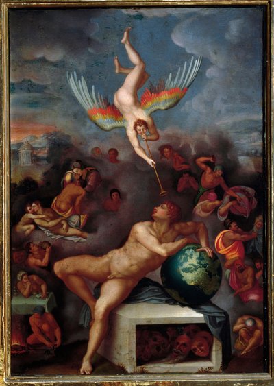 Alegoria ludzkiego życia (malarstwo, ok. 1590) autorstwa Alessandro Allori