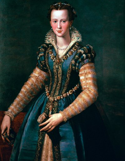 Maria de Medici, 1555. autorstwa Alessandro Allori