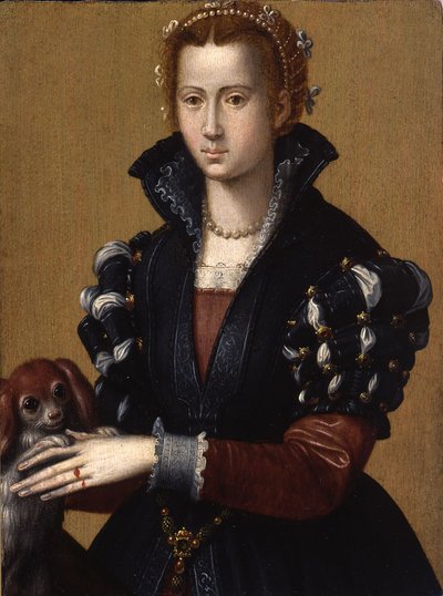 Portret Eleonory z Toledo autorstwa Alessandro Allori