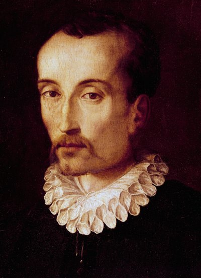 Portret Torquato Tasso (Sorrento autorstwa Alessandro Allori
