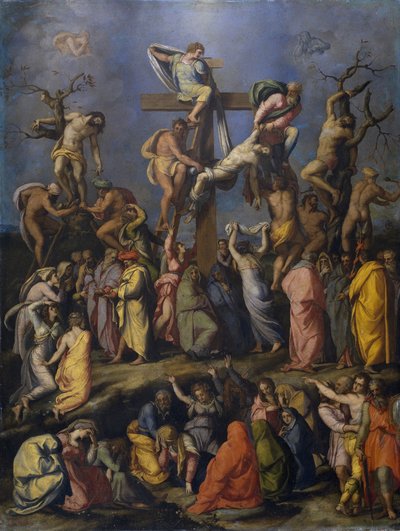 Zejście z krzyża, ok. godz. 1560 autorstwa Alessandro Allori