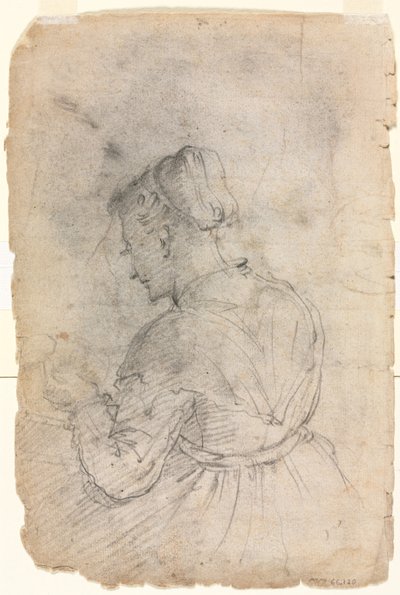 Pokojówka kuchenna, druga połowa 1500. autorstwa Alessandro Casolani